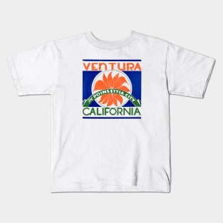 Vintage Ventura California Kids T-Shirt